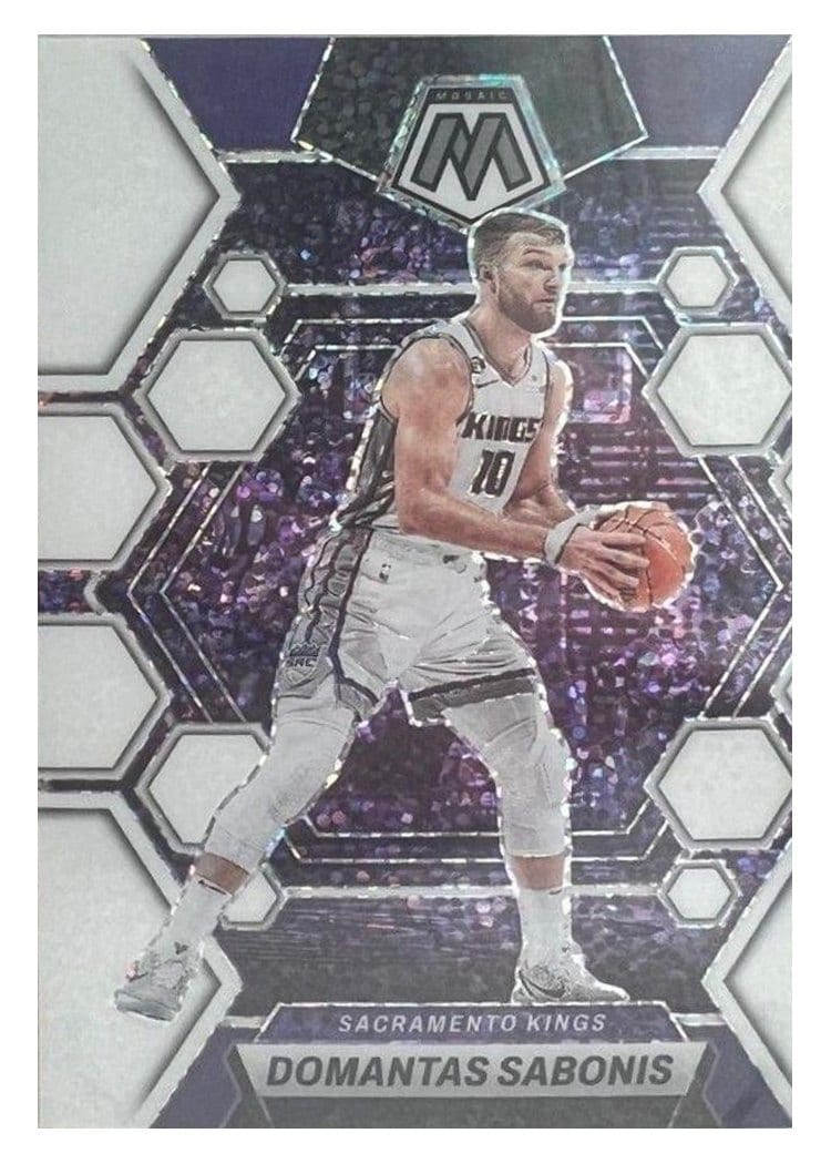 2022-23 Panini Mosaic Base Set Domantas Sabonis #65 card