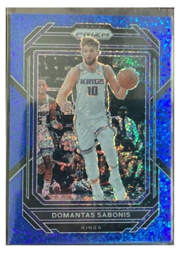 2022-23 Panini Prizm Base Set Domantas Sabonis #143 card
