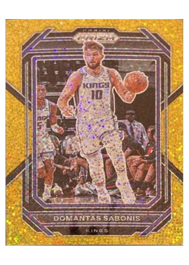 2022-23 Panini Prizm Base Set Domantas Sabonis #143 card