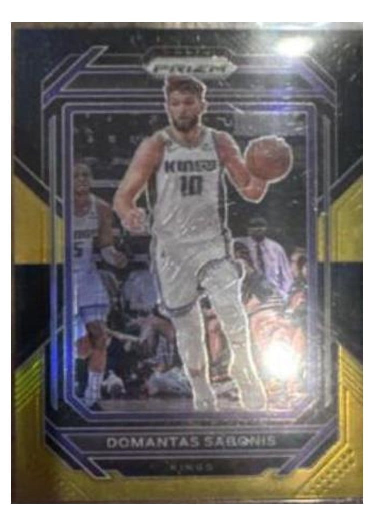 2022-23 Panini Prizm Base Set Domantas Sabonis #143 card