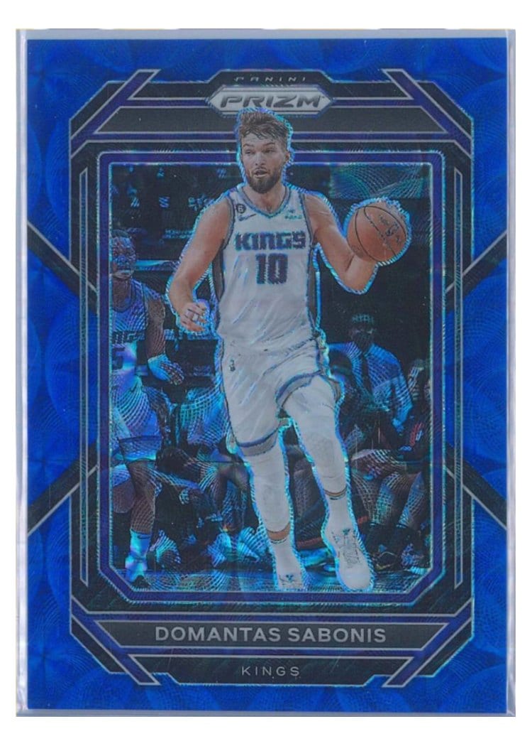 2022-23 Panini Prizm Base Set Domantas Sabonis #143 card