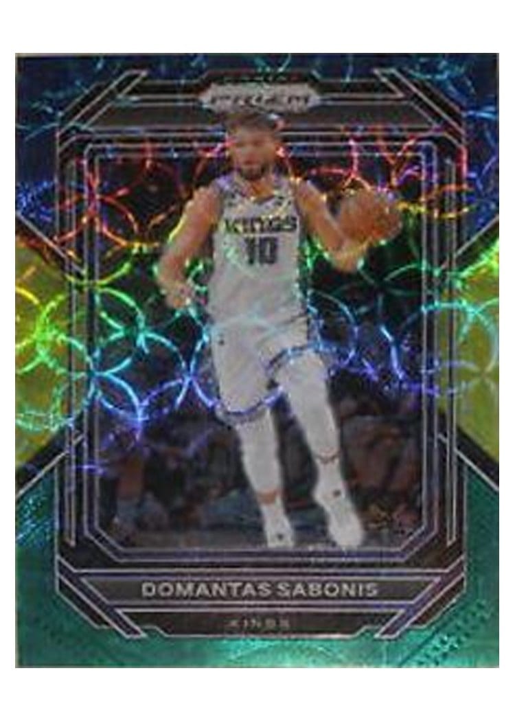 2022-23 Panini Prizm Base Set Domantas Sabonis #143 card