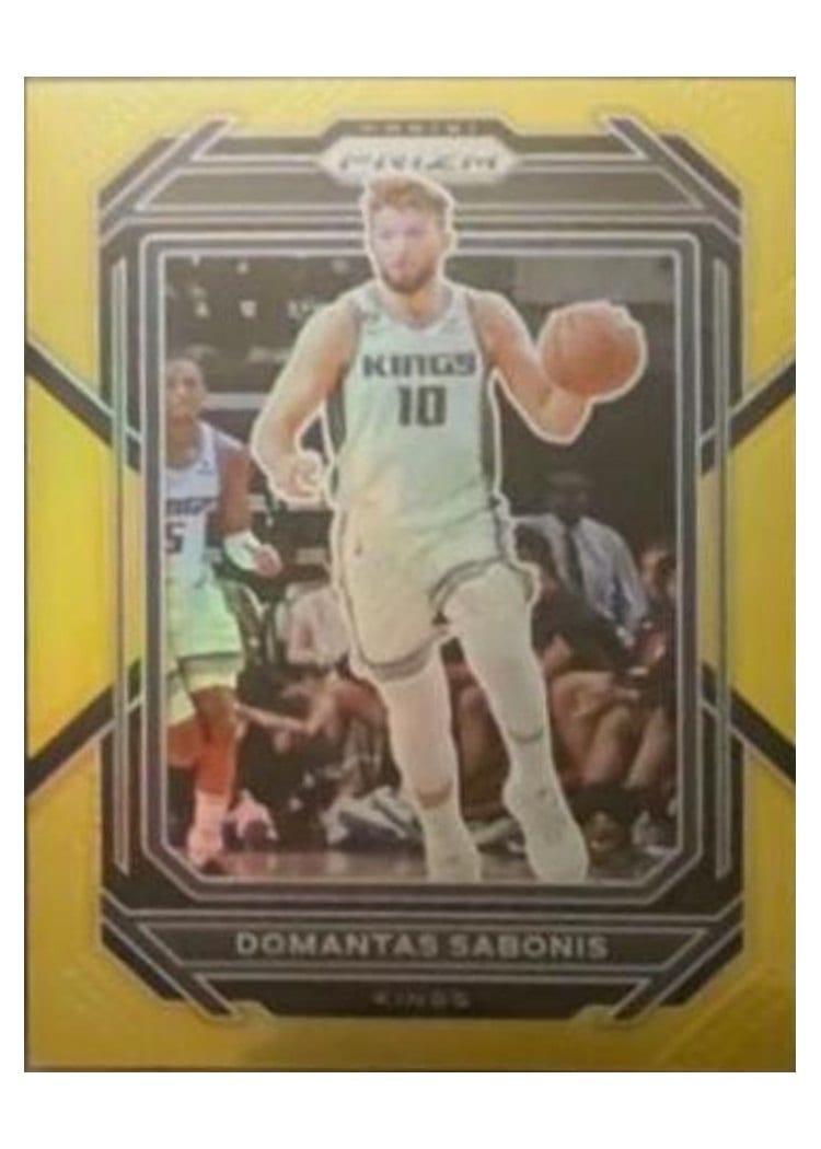 2022-23 Panini Prizm Base Set Domantas Sabonis #143 card