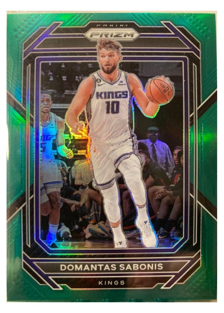 2022-23 Panini Prizm Base Set Domantas Sabonis #143 card