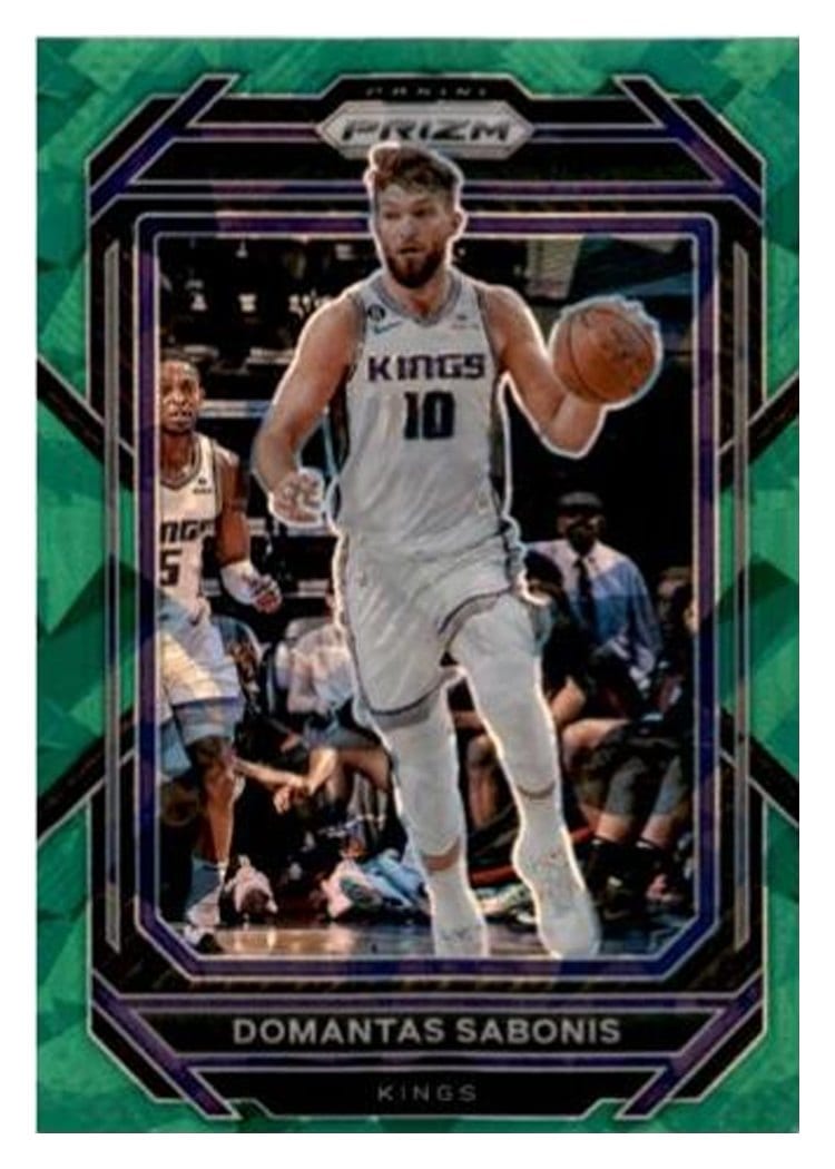 2022-23 Panini Prizm Base Set Domantas Sabonis #143 card