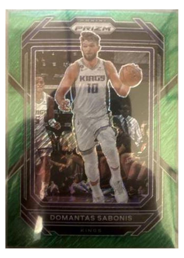 2022-23 Panini Prizm Base Set Domantas Sabonis #143 card