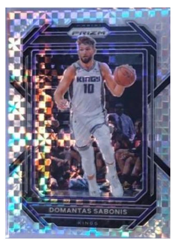2022-23 Panini Prizm Base Set Domantas Sabonis #143 card