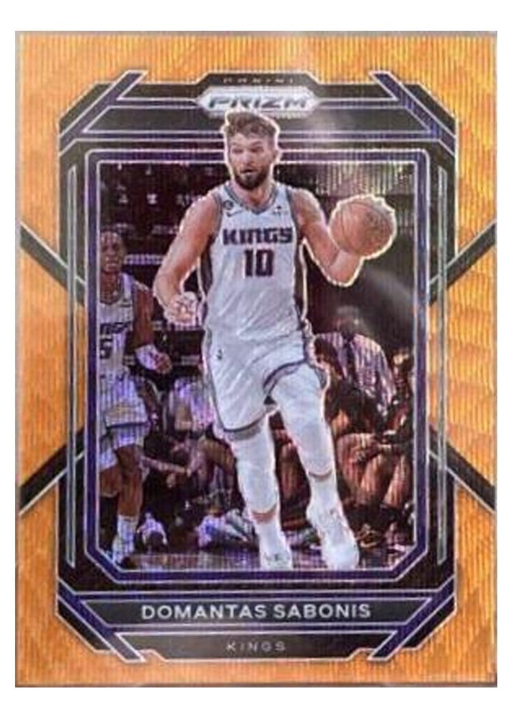 2022-23 Panini Prizm Base Set Domantas Sabonis #143 card
