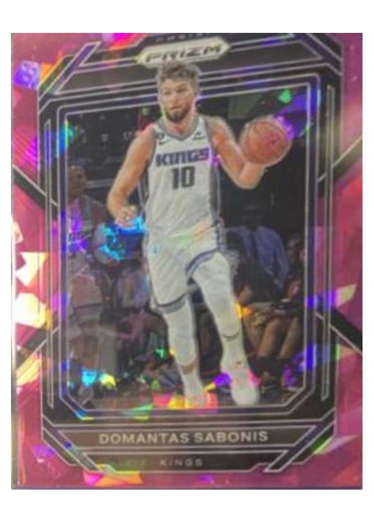 2022-23 Panini Prizm Base Set Domantas Sabonis #143 card