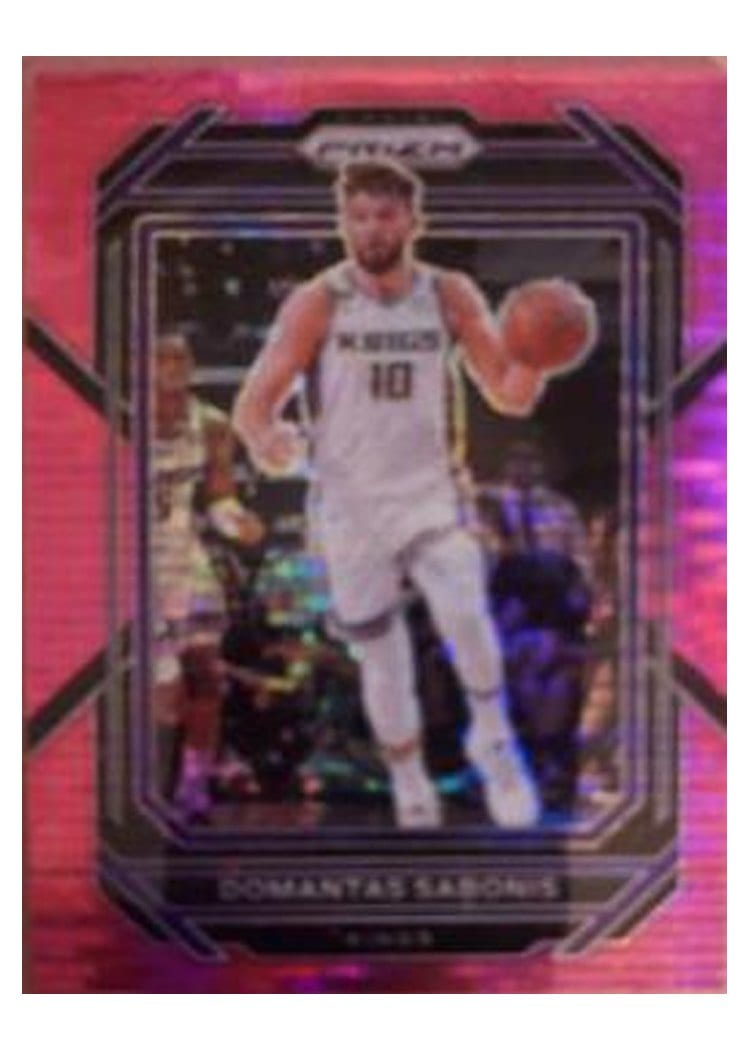 2022-23 Panini Prizm Base Set Domantas Sabonis #143 card