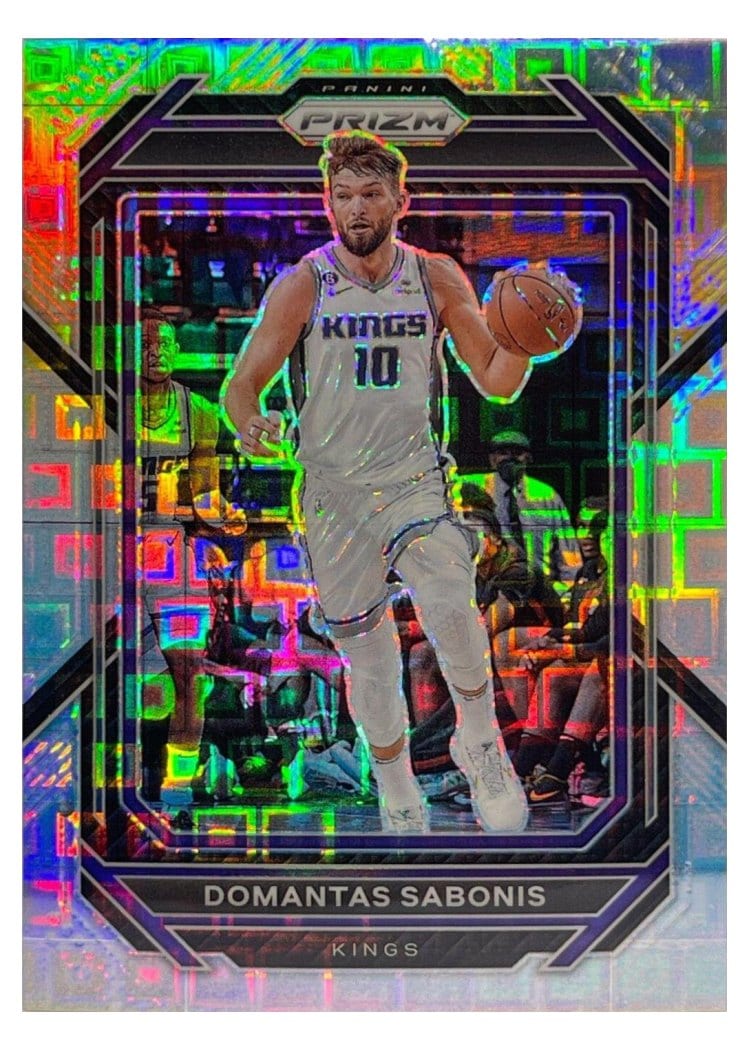 2022-23 Panini Prizm Base Set Domantas Sabonis #143 card
