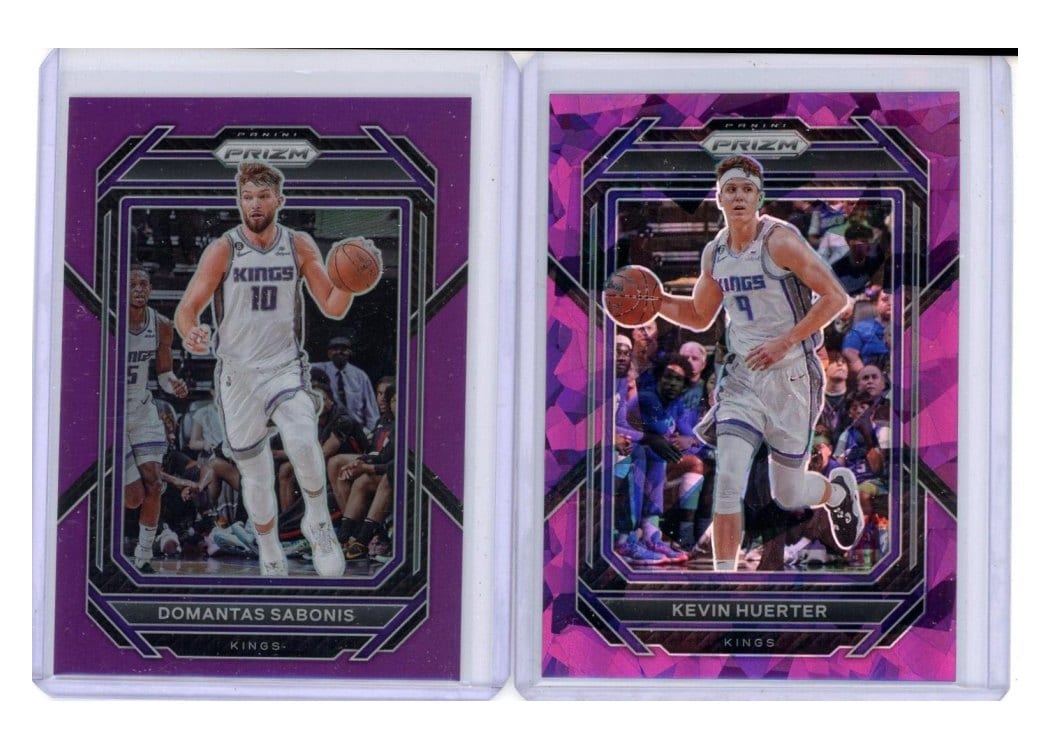 2022-23 Panini Prizm Base Set Domantas Sabonis #143 card
