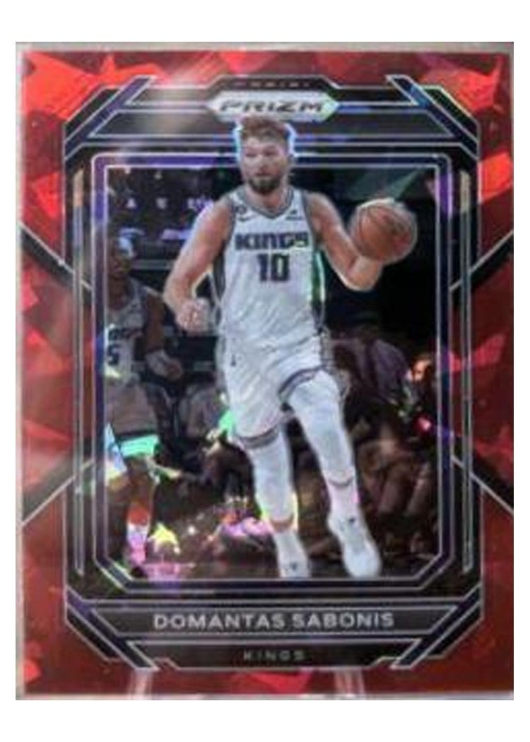 2022-23 Panini Prizm Base Set Domantas Sabonis #143 card