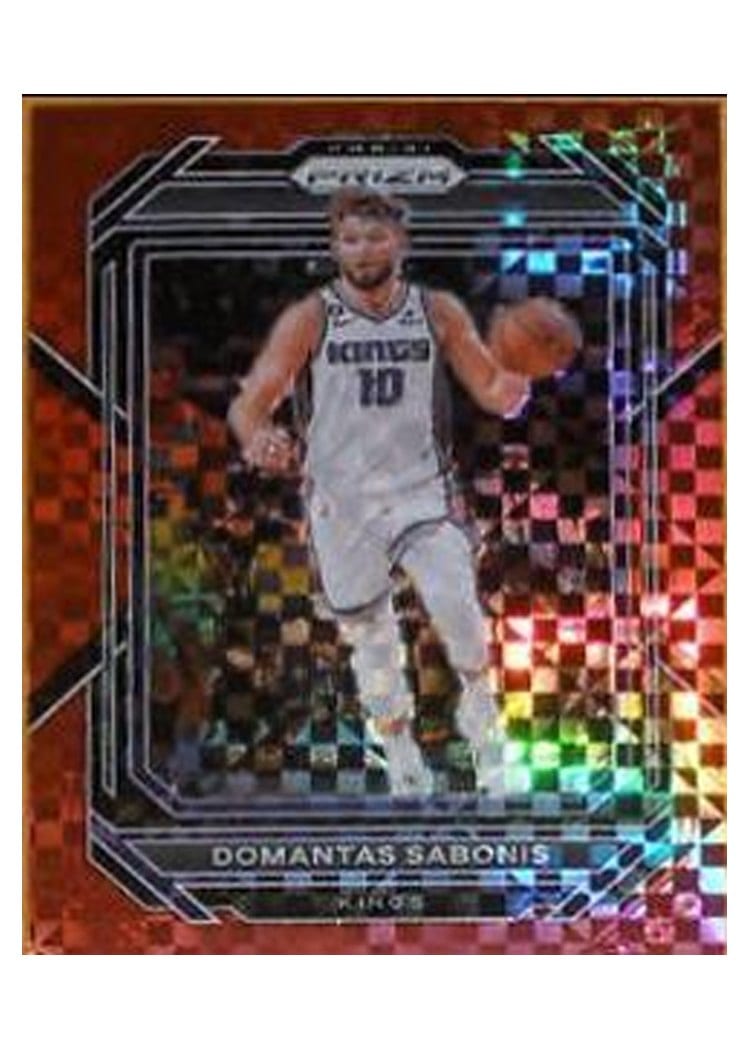 2022-23 Panini Prizm Base Set Domantas Sabonis #143 card