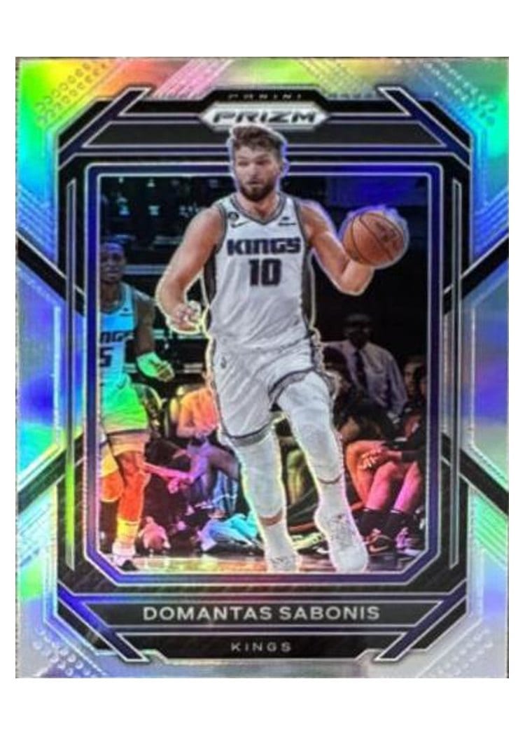 2022-23 Panini Prizm Base Set Domantas Sabonis #143 card