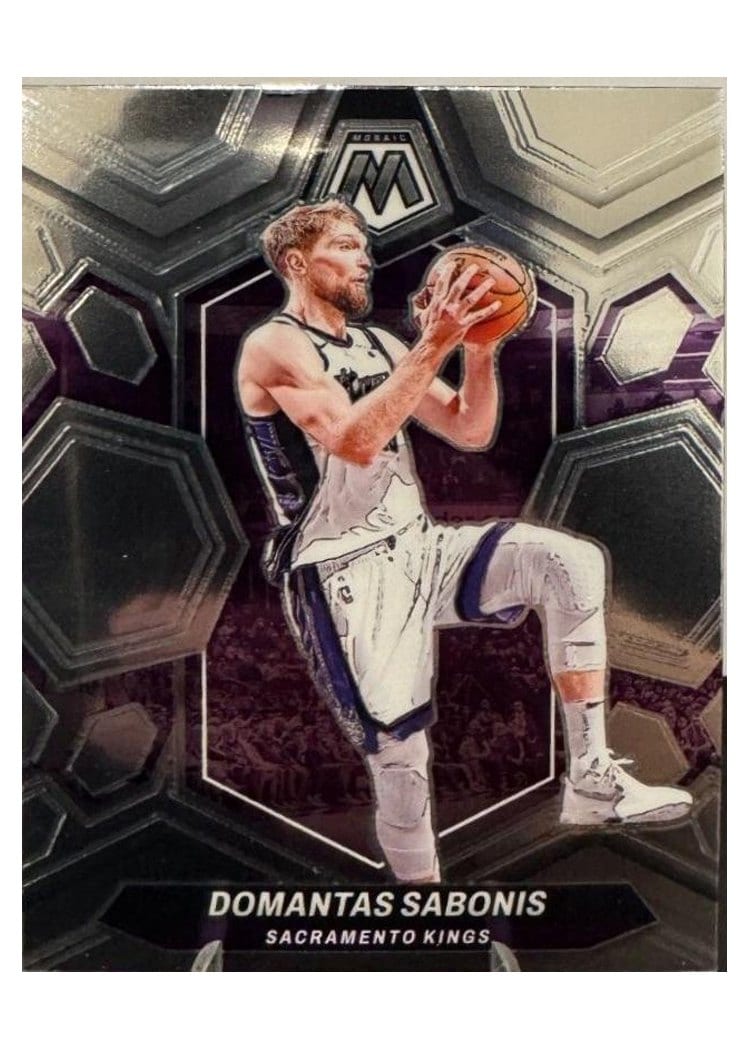 2023-24 Panini Mosaic Base Set Domantas Sabonis #76 card