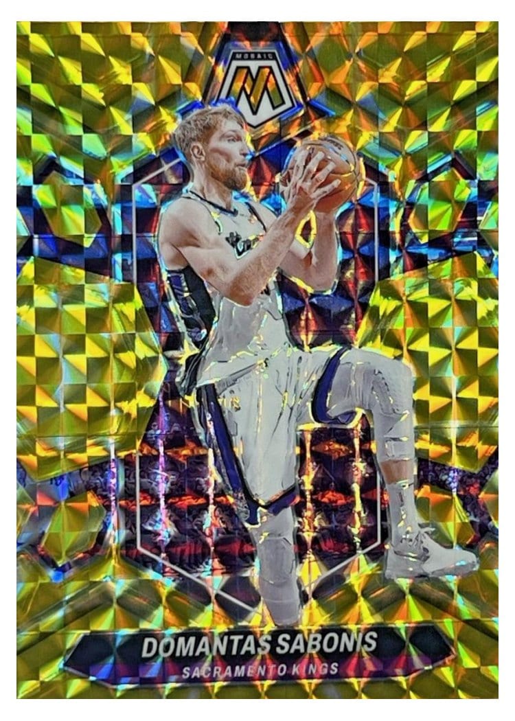 2023-24 Panini Mosaic Base Set Domantas Sabonis #76 card