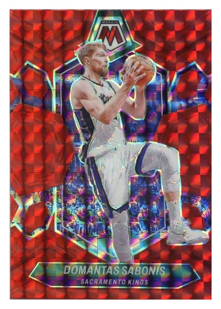 2023-24 Panini Mosaic Base Set Domantas Sabonis #76 card
