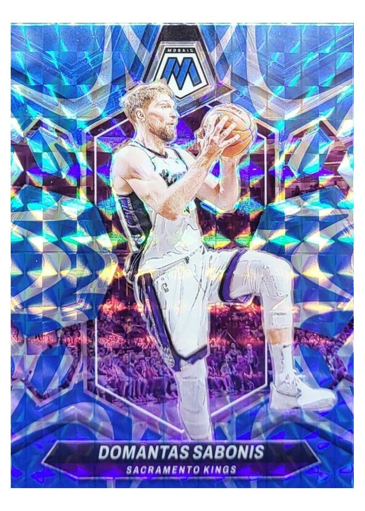 2023-24 Panini Mosaic Base Set Domantas Sabonis #76 card