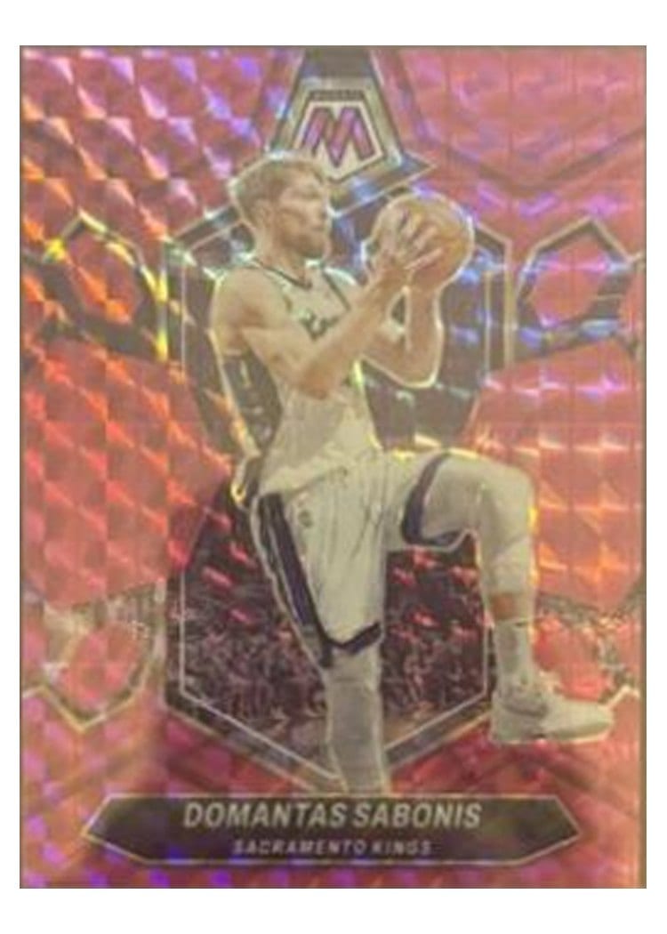 2023-24 Panini Mosaic Base Set Domantas Sabonis #76 card