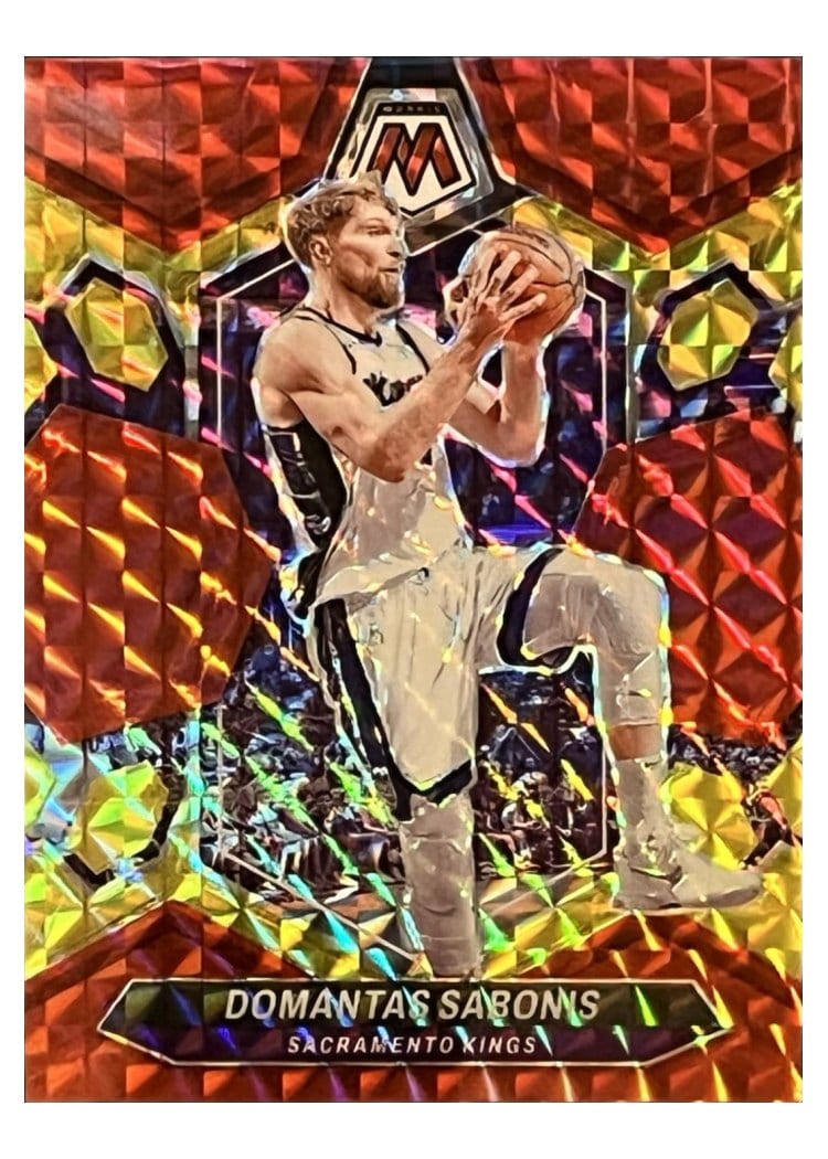 2023-24 Panini Mosaic Base Set Domantas Sabonis #76 card