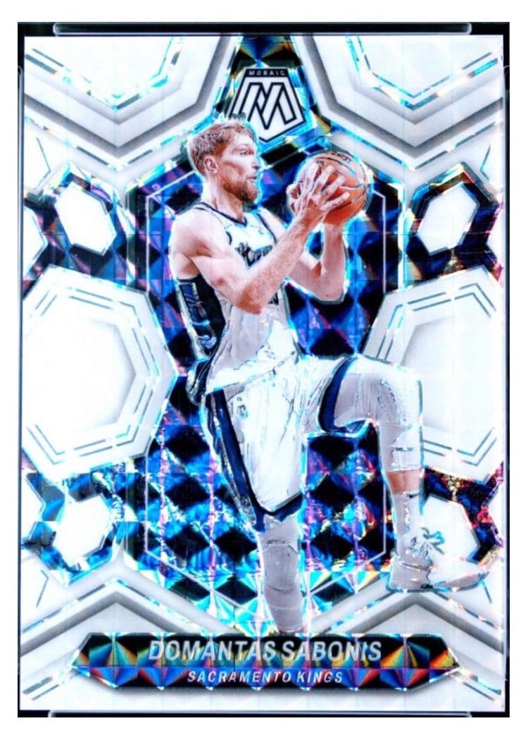 2023-24 Panini Mosaic Base Set Domantas Sabonis #76 card