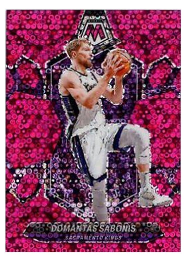 2023-24 Panini Mosaic Base Set Domantas Sabonis #76 card