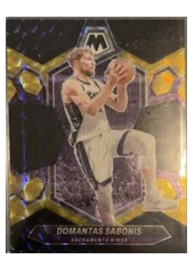 2023-24 Panini Mosaic Base Set Domantas Sabonis #76 card