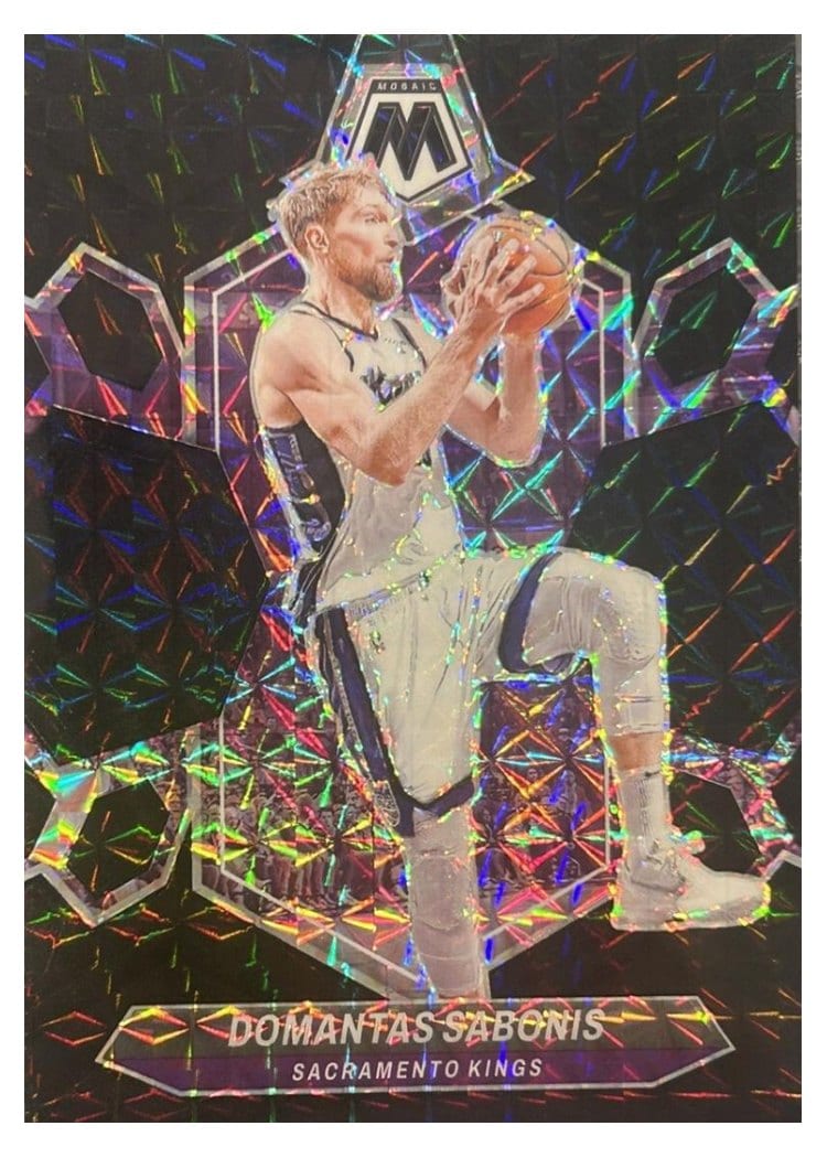 2023-24 Panini Mosaic Base Set Domantas Sabonis #76 card