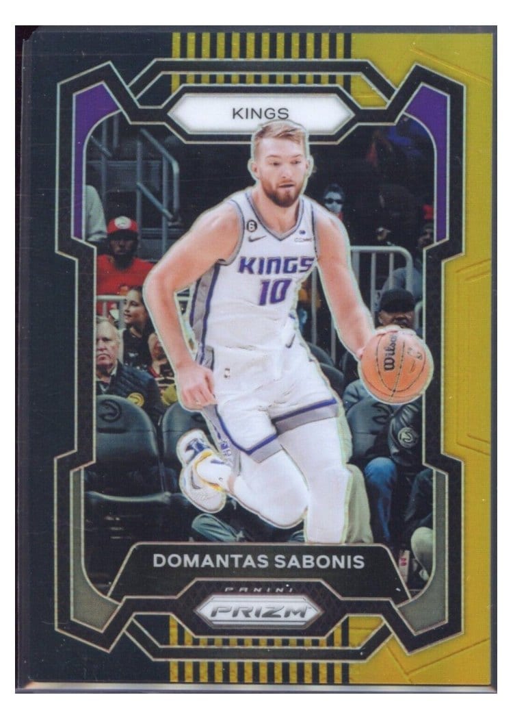 2023-24 Panini Prizm Base Set Domantas Sabonis #45 card