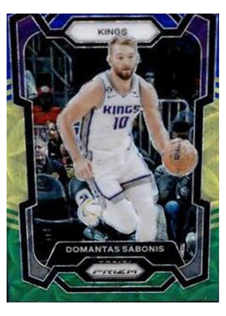2023-24 Panini Prizm Base Set Domantas Sabonis #45 card