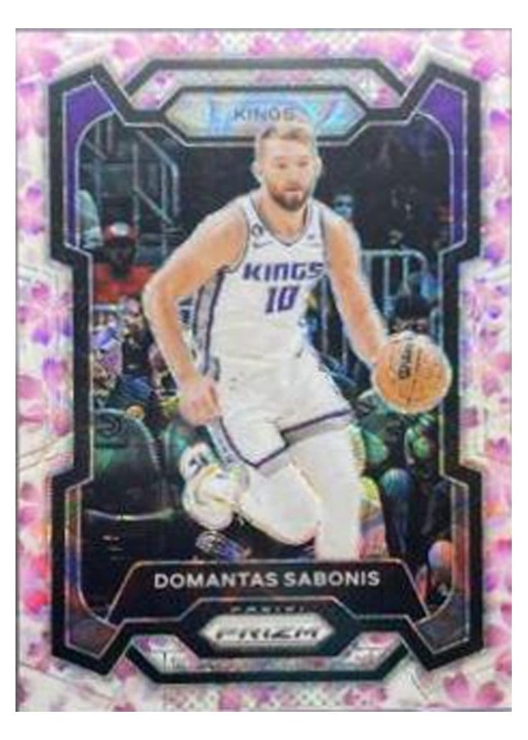 2023-24 Panini Prizm Base Set Domantas Sabonis #45 card