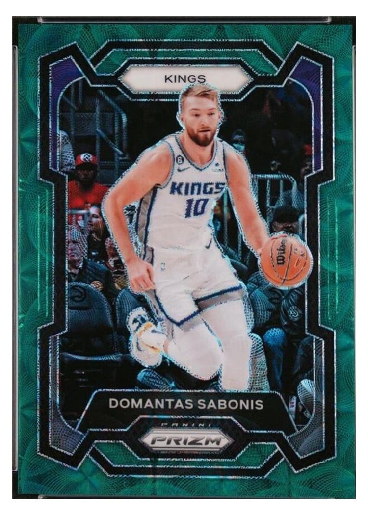 2023-24 Panini Prizm Base Set Domantas Sabonis #45 card