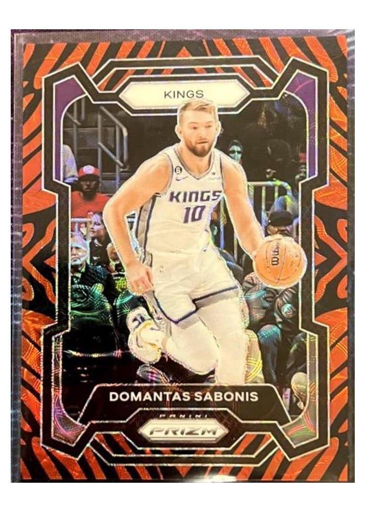 2023-24 Panini Prizm Base Set Domantas Sabonis #45 card