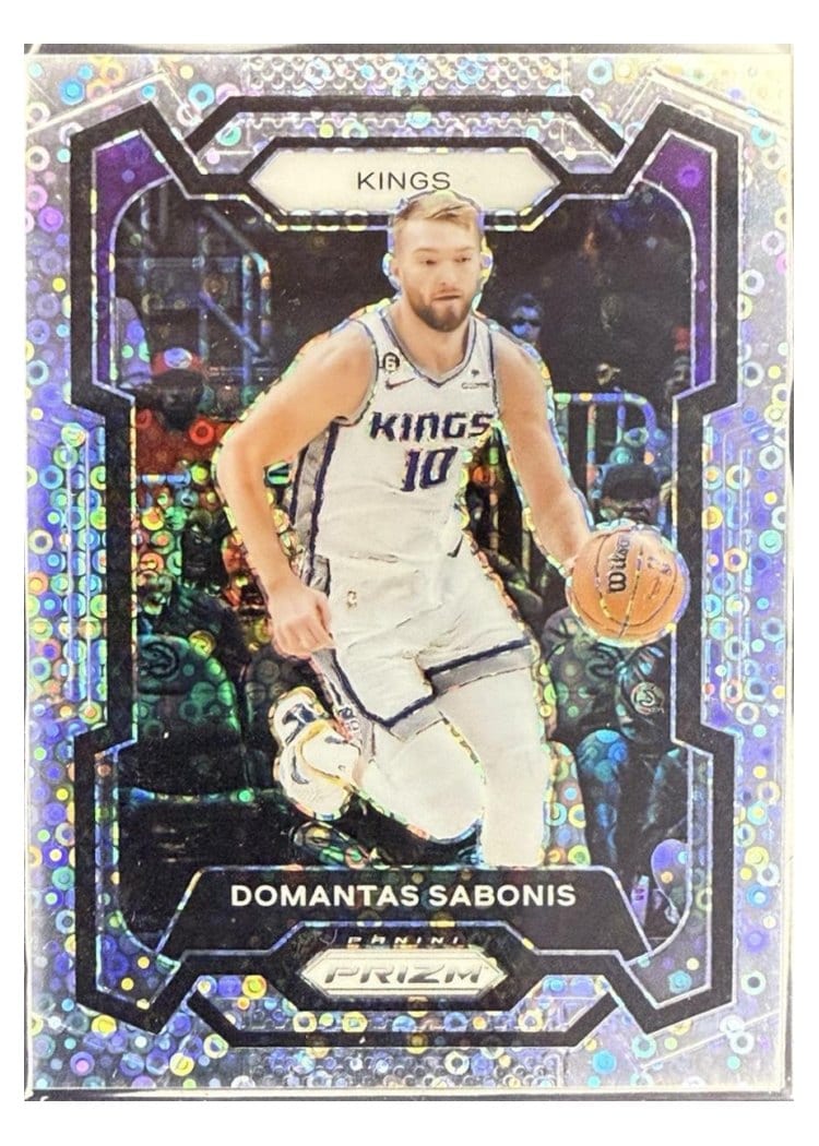 2023-24 Panini Prizm Base Set Domantas Sabonis #45 card