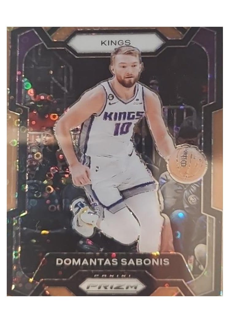 2023-24 Panini Prizm Base Set Domantas Sabonis #45 card
