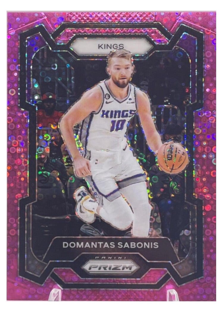 2023-24 Panini Prizm Base Set Domantas Sabonis #45 card