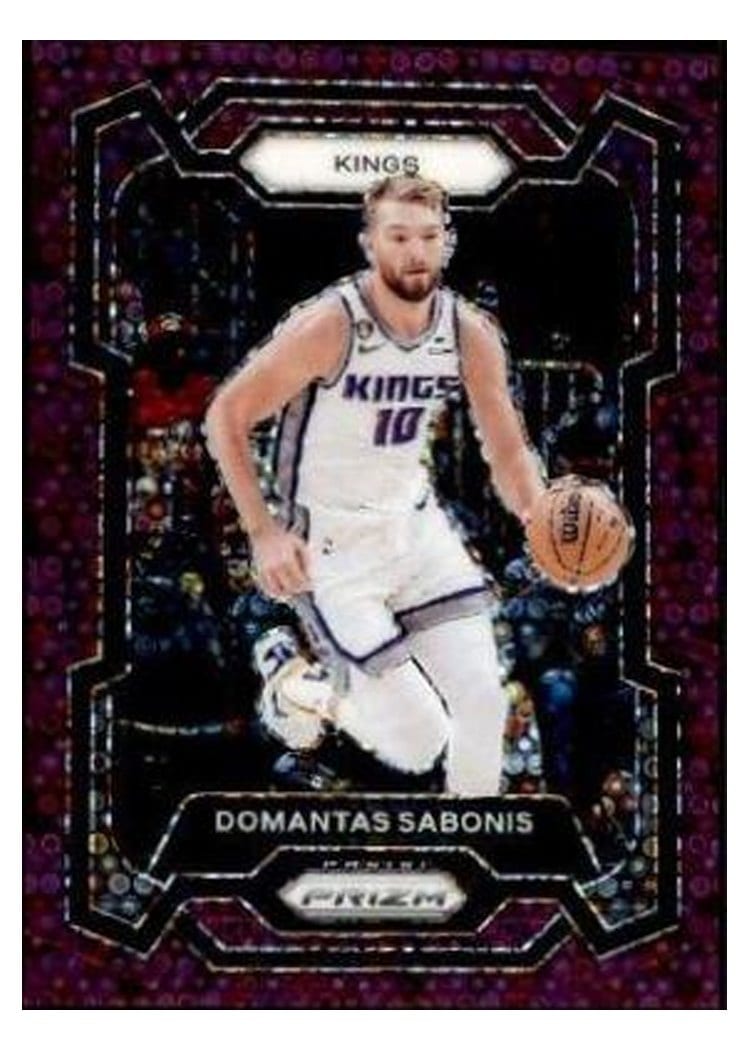 2023-24 Panini Prizm Base Set Domantas Sabonis #45 card