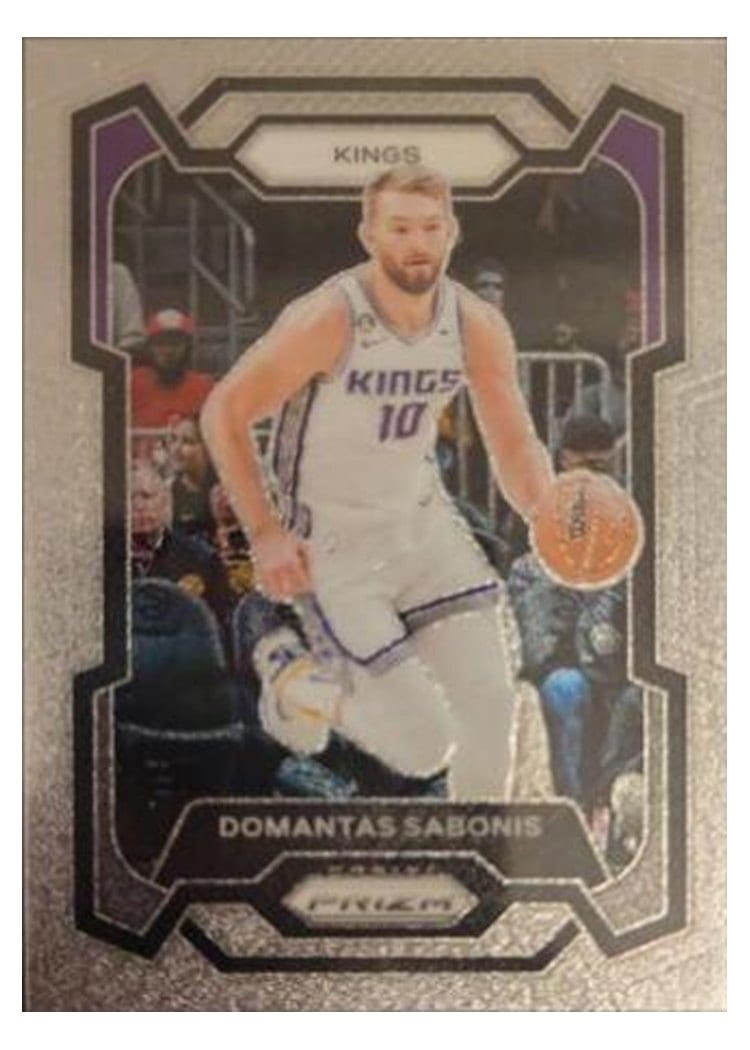 2023-24 Panini Prizm Base Set Domantas Sabonis #45 card