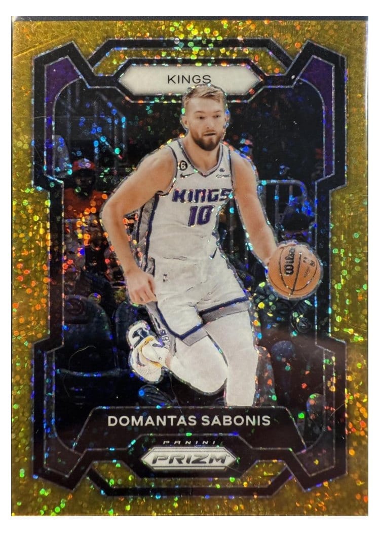 2023-24 Panini Prizm Base Set Domantas Sabonis #45 card