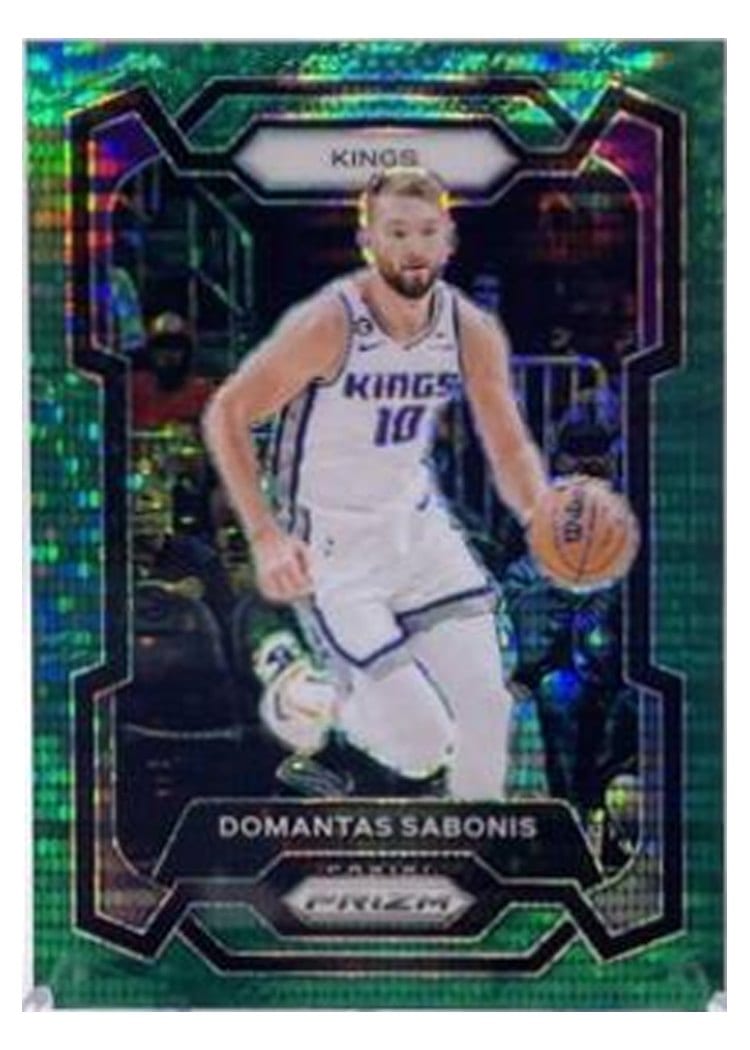 2023-24 Panini Prizm Base Set Domantas Sabonis #45 card