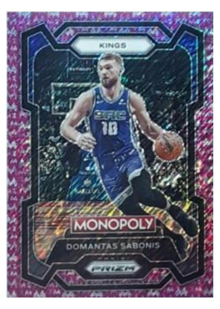 2023-24 Panini Prizm Base Set Domantas Sabonis #45 card