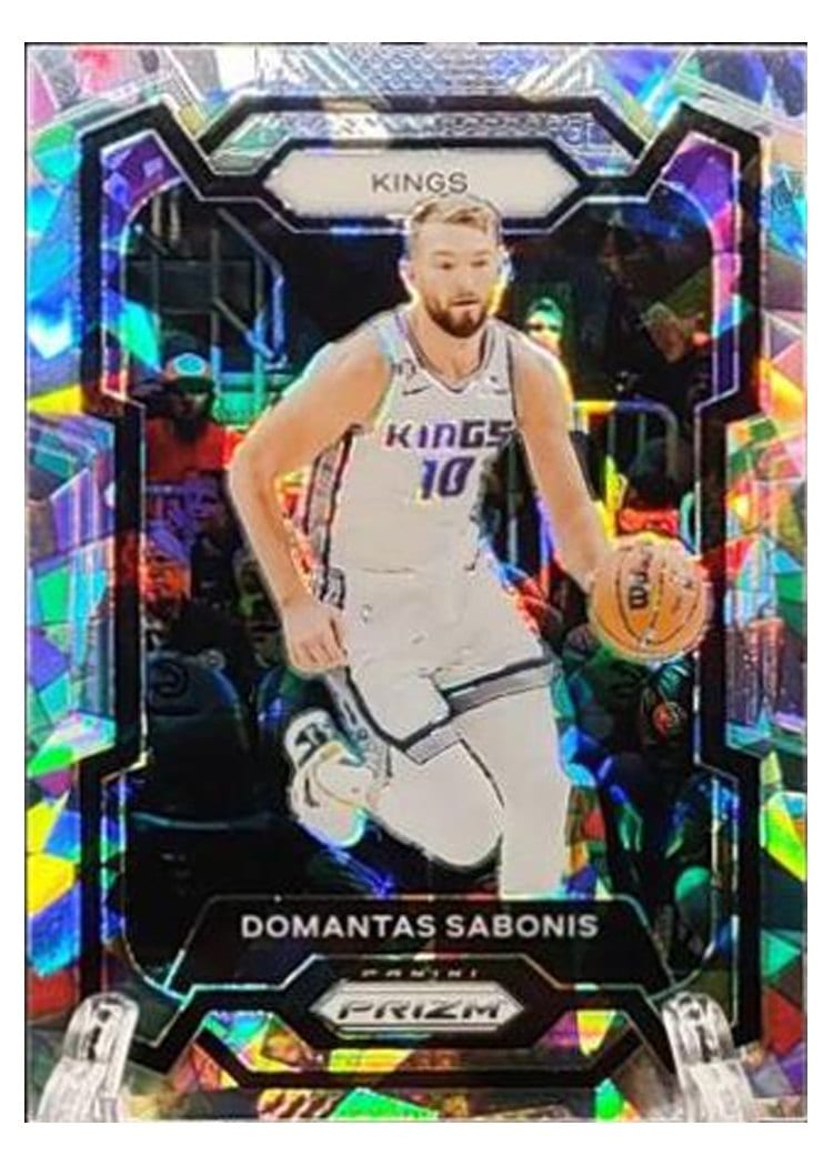 2023-24 Panini Prizm Base Set Domantas Sabonis #45 card