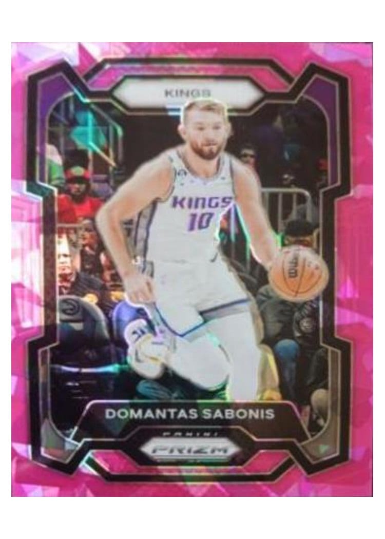 2023-24 Panini Prizm Base Set Domantas Sabonis #45 card