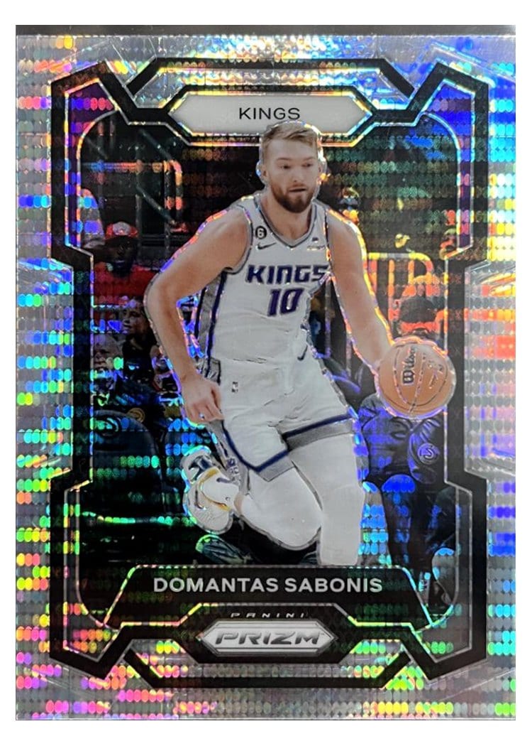 2023-24 Panini Prizm Base Set Domantas Sabonis #45 card