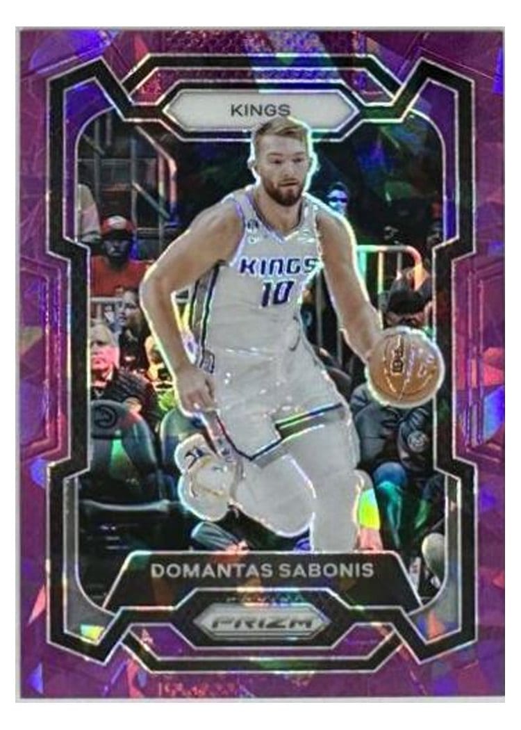 2023-24 Panini Prizm Base Set Domantas Sabonis #45 card