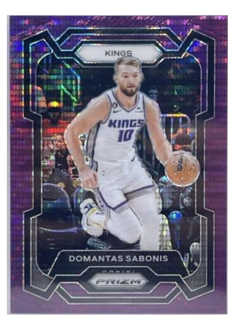 2023-24 Panini Prizm Base Set Domantas Sabonis #45 card