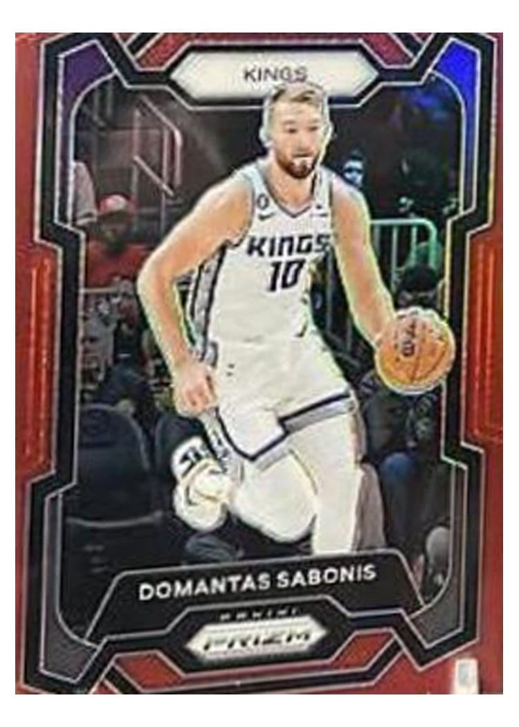 2023-24 Panini Prizm Base Set Domantas Sabonis #45 card