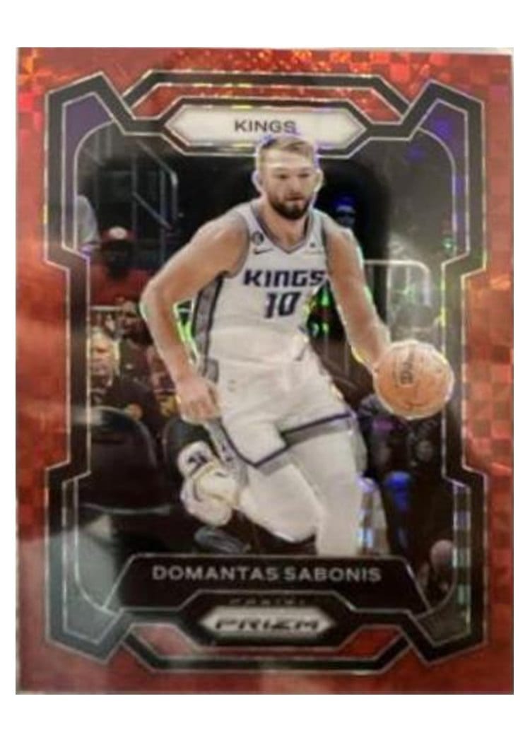 2023-24 Panini Prizm Base Set Domantas Sabonis #45 card