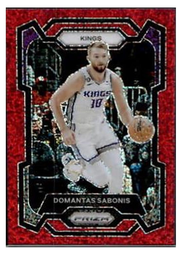 2023-24 Panini Prizm Base Set Domantas Sabonis #45 card